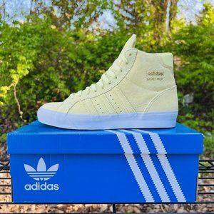 Adidas Basket Profi Women’s Athletic Trainer Suede Sneaker High Top Shoe